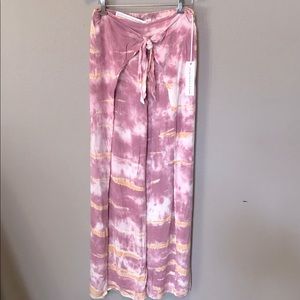 NWT Young, Fabulous & Broke Geneva tie dye pants.
